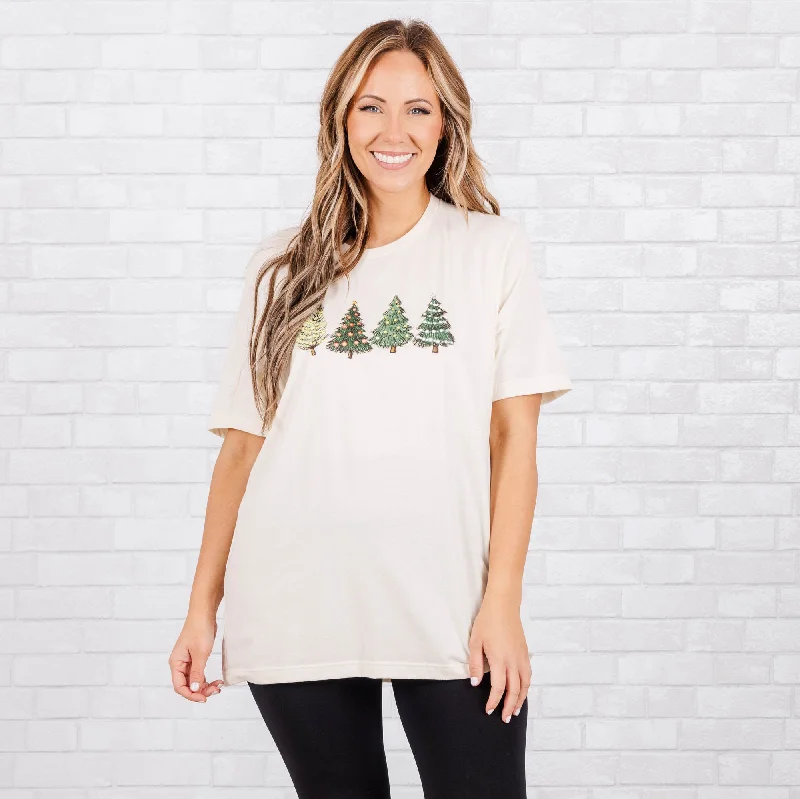 Christmas Spirit Tee, Heather Natural